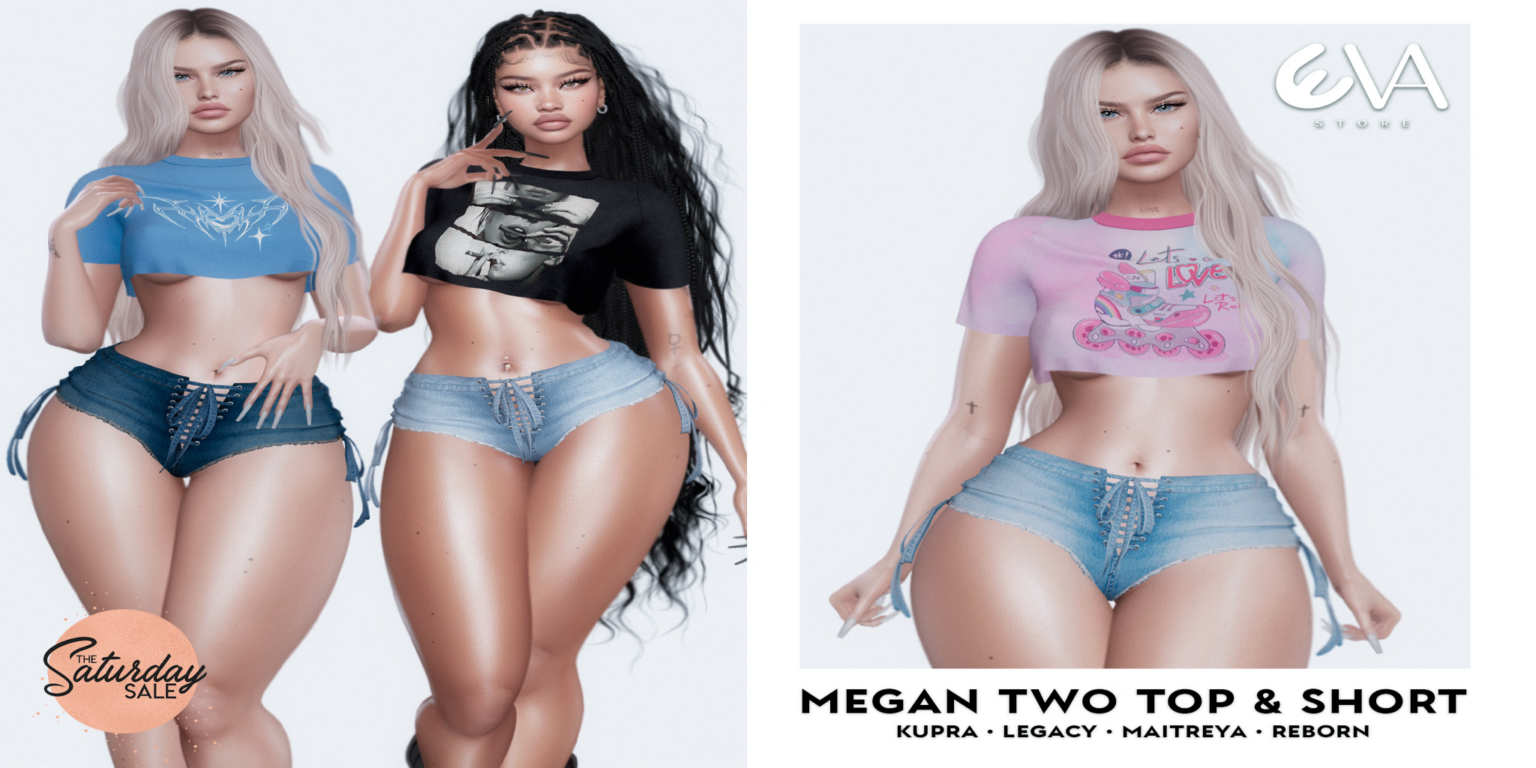 Megan Two Outfit - Inithium/Legacy/Maitreya/Reborn	&lt;a href=&quot;http://maps.secondlife.com/secondlife/ELEVEN/182/185/32&quot;&gt;Teleport&lt;/a&gt;