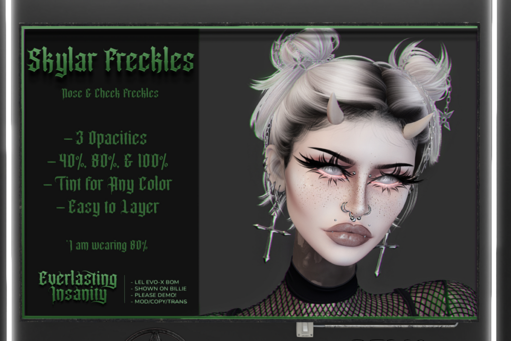 Skylar Freckles - EvoX, L$250