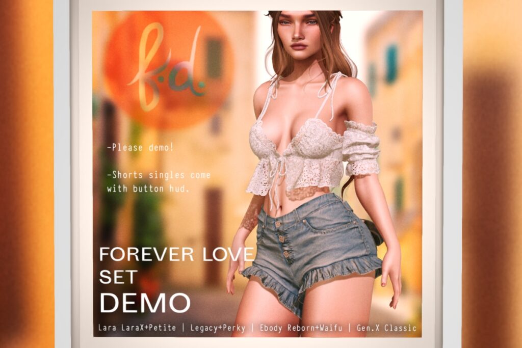 Forever Love Outfit - GenX Classic/Legacy/MaitreyaX/Reborn/+mods, L$199 each/L$999 FP
