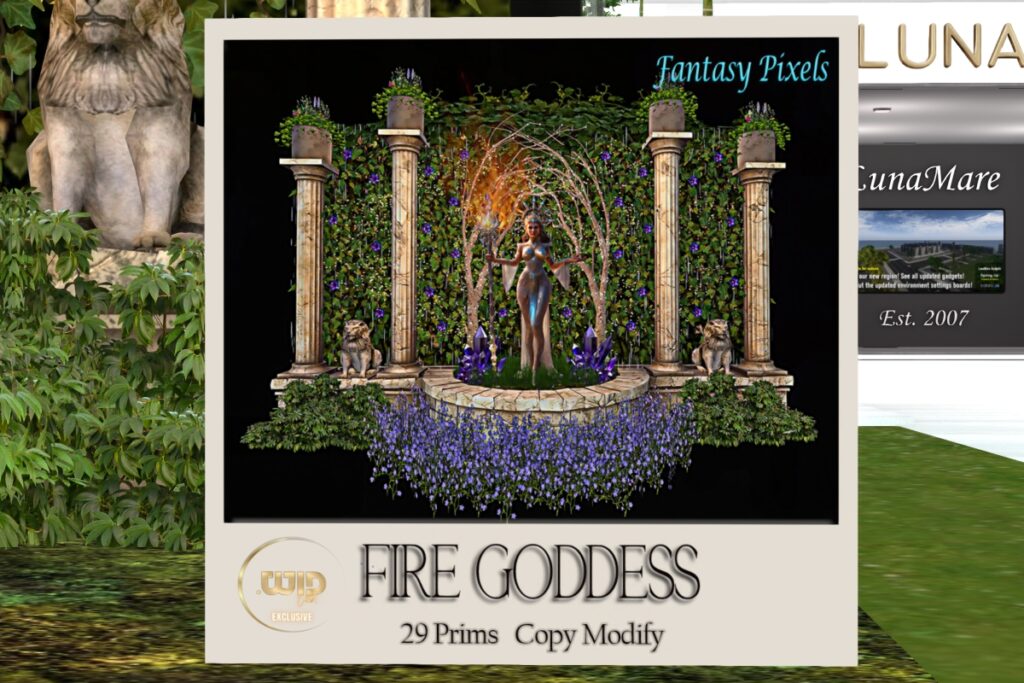 Fire Goddess Decor, L$350