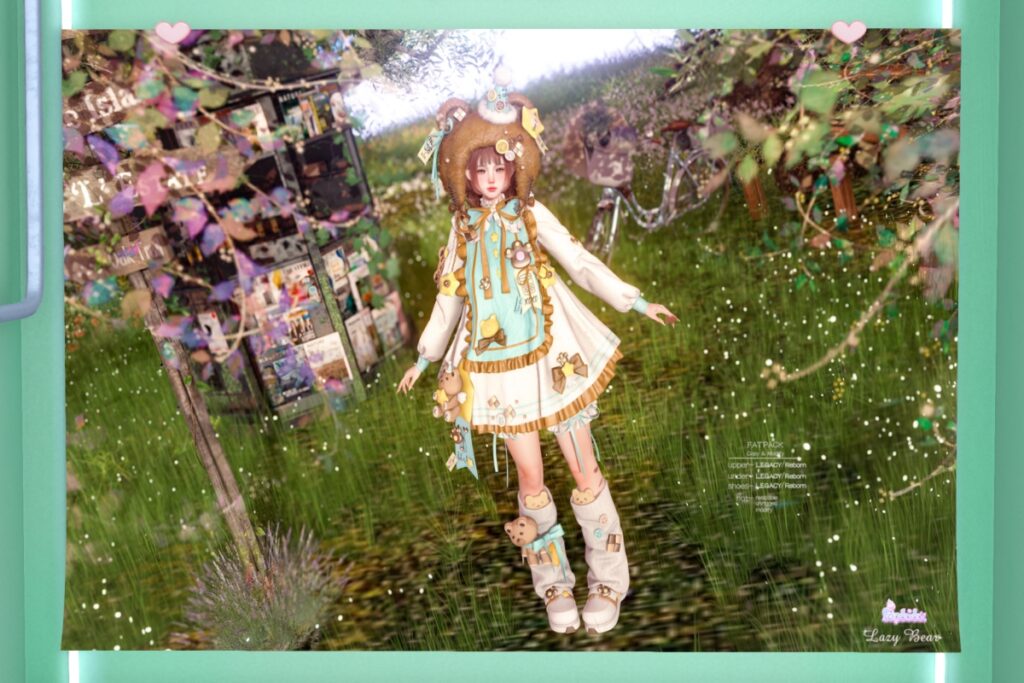 Lazy Bear Outfit - Legacy/Reborn, L$250-L$350 each/L$888-L$1488 each FP/L$2888 MP