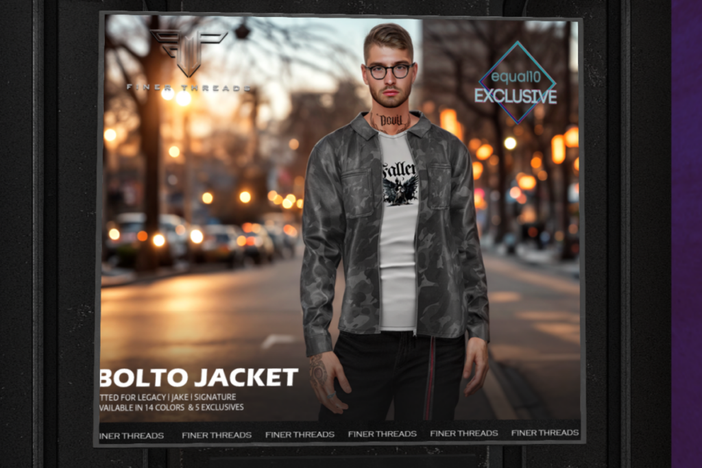 Bolto Jacket - Gianni/Jake/Legacy, L$279 each/L$1199 FP