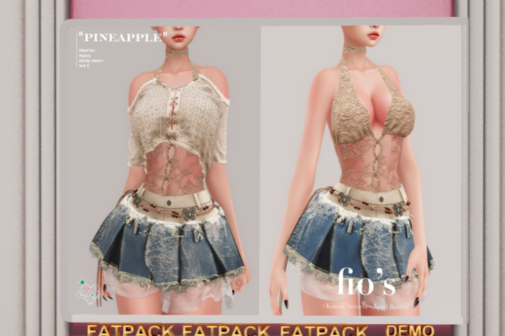 Pineapple Set - Legacy/MaitreyaX/Reborn, L$400-L$499 each/L$1300-L$1699 each FP