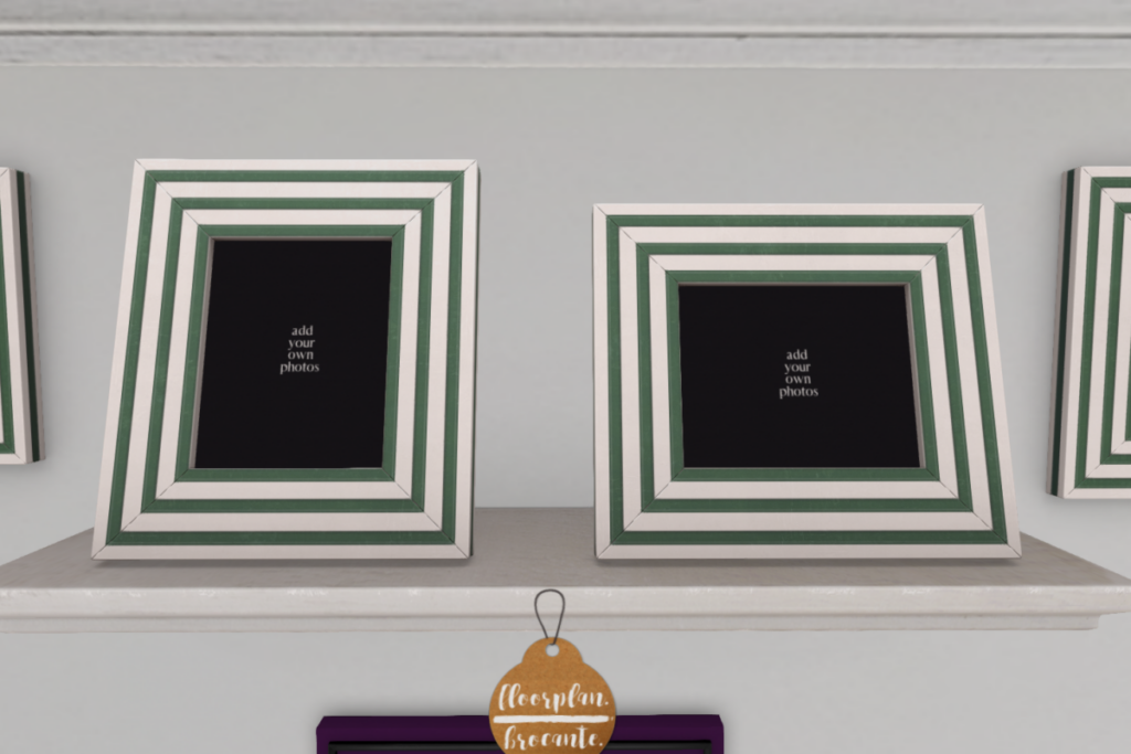 Stripe Frame Set	&lt;a href=&quot;http://maps.secondlife.com/secondlife/floorplan/133/111/28&quot;&gt;TELEPORT&lt;/a&gt;