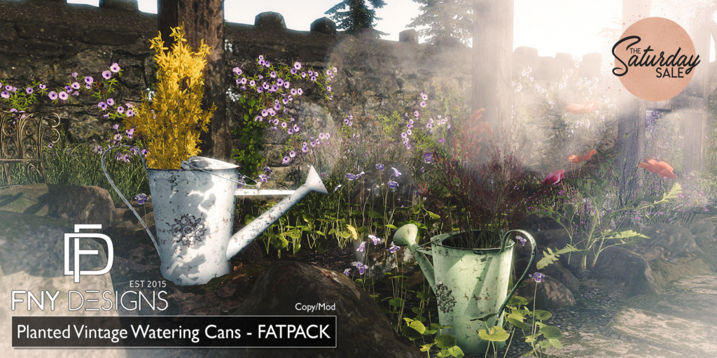 Planted Vintage Watering Cans	&lt;a href=&quot;http://maps.secondlife.com/secondlife/Fallen%20New%20York/128/106/2236&quot;&gt;Teleport&lt;/a&gt;