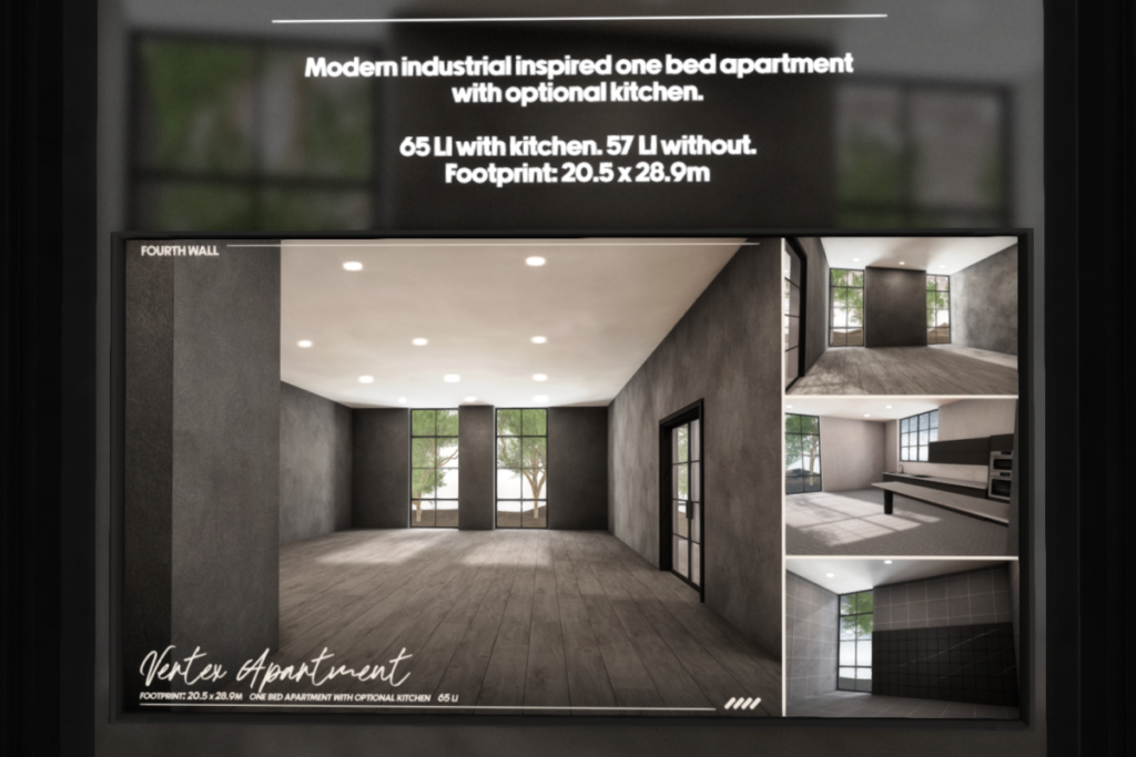 Vertex Apartment, L$599