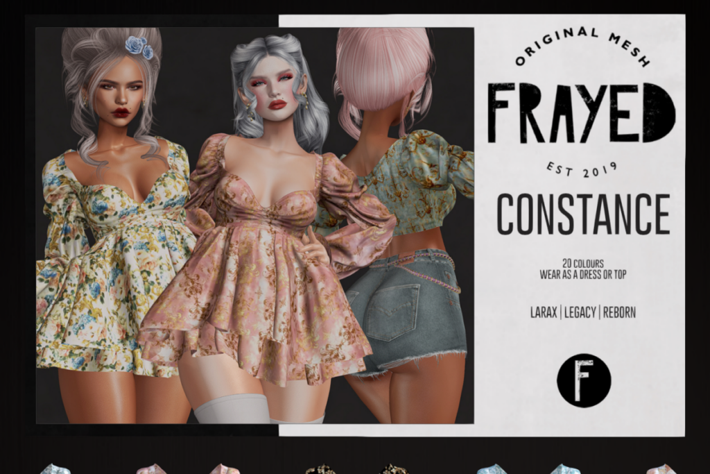 Constance Dress - Legacy/MaitreyaX/Reborn, L$275 each/L$1399 FP