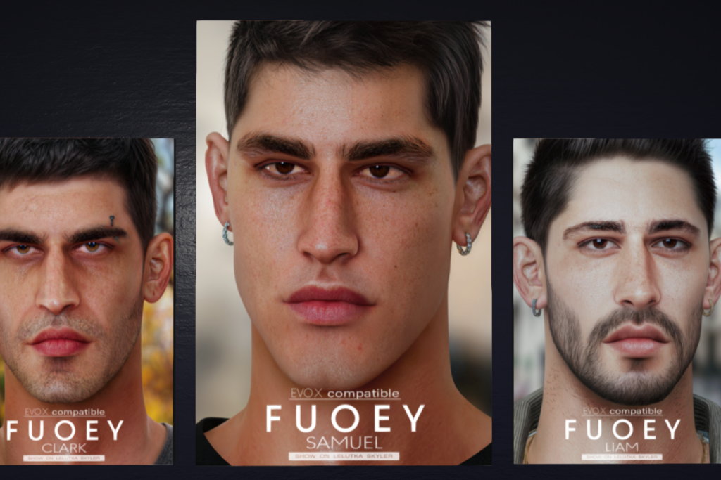 Samuel Skin - EvoX, L$900 each/L$10000 FP
