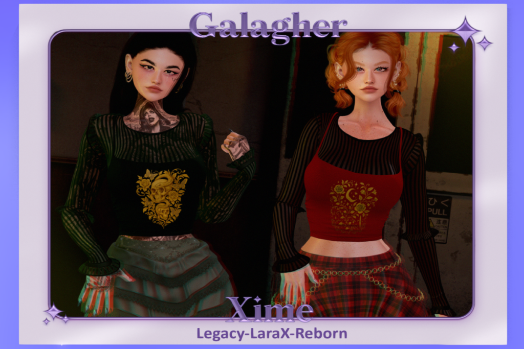Xime Top - Legacy/MaitreyaX/Reborn, L$299 each/L$1599 FP