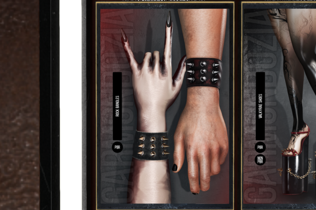 Rock Bangles - Jake/Legacy F+M/Reborn, L$269 each/L$819 FP