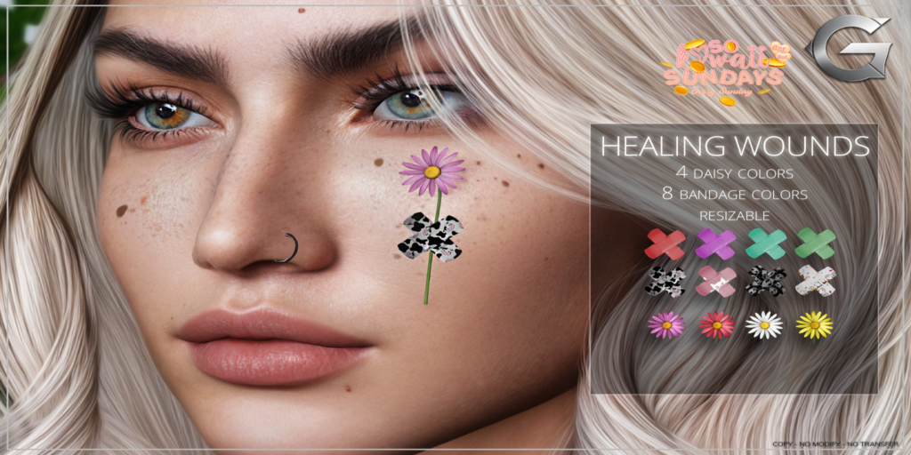 Healing Wounds Accessory	&lt;a href=&quot;http://maps.secondlife.com/secondlife/Spruce%20Peak/211/190/24&quot;&gt;Teleport&lt;/a&gt;