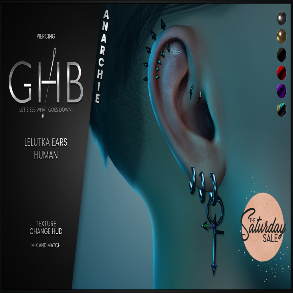 Anarchie Earrings - EvoX Human	&lt;a href=&quot;http://maps.secondlife.com/secondlife/Filhomes/17/181/3531&quot;&gt;Teleport&lt;/a&gt;