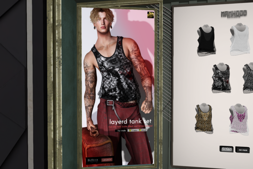 Layerd Tank Set - Jake/Legacy, L$250 each/L$1500 FP