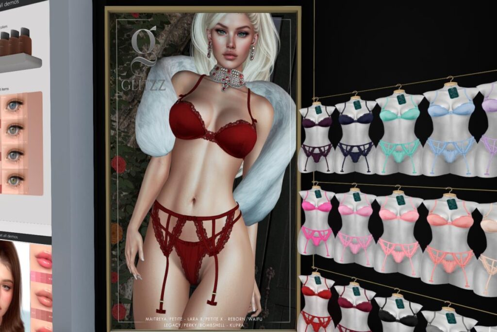 Zaira Lingerie - Inithium/Legacy/MaitreyaX/Reborn/+mods, L4350 each/L$2000 FP