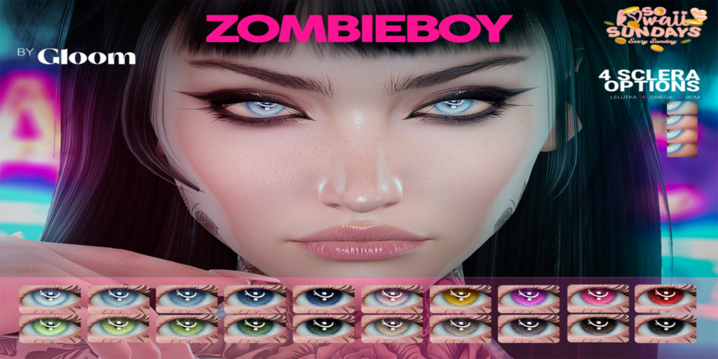 Zombieboy Eyes - BOM/EvoX/Omega	&lt;a href=&quot;http://maps.secondlife.com/secondlife/Moonstar/141/89/43&quot;&gt;Teleport&lt;/a&gt;