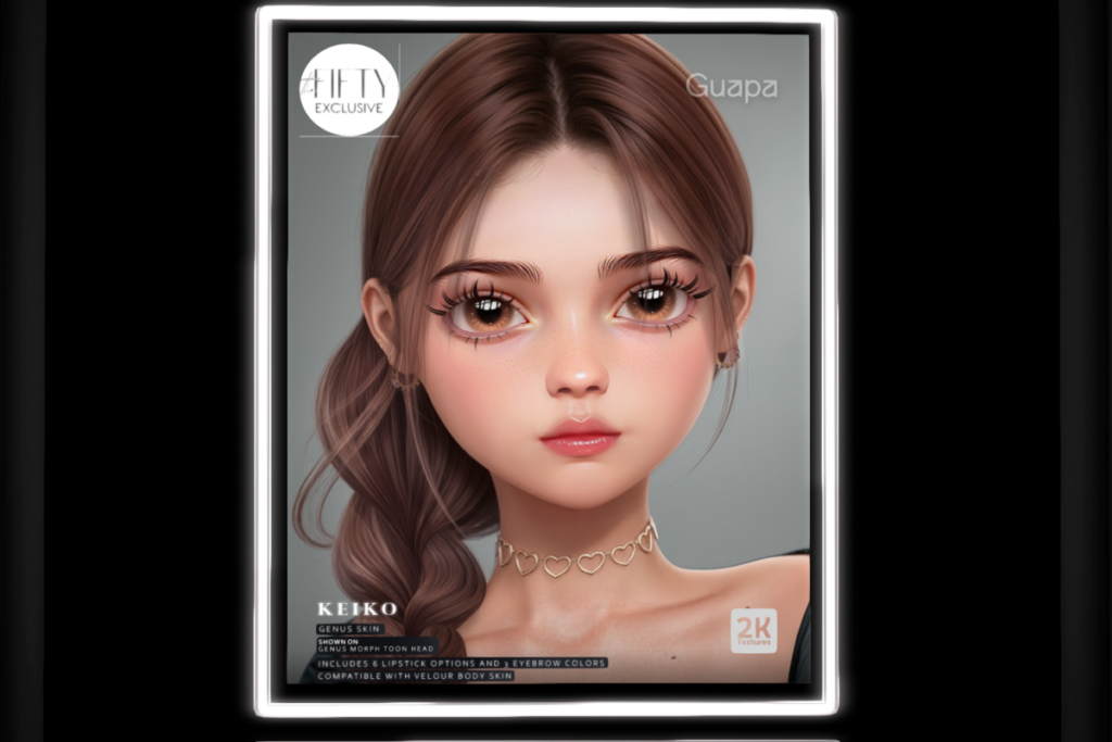 Keiko Skin - Genus Morph Toon, L$649 each/L$1199 FP