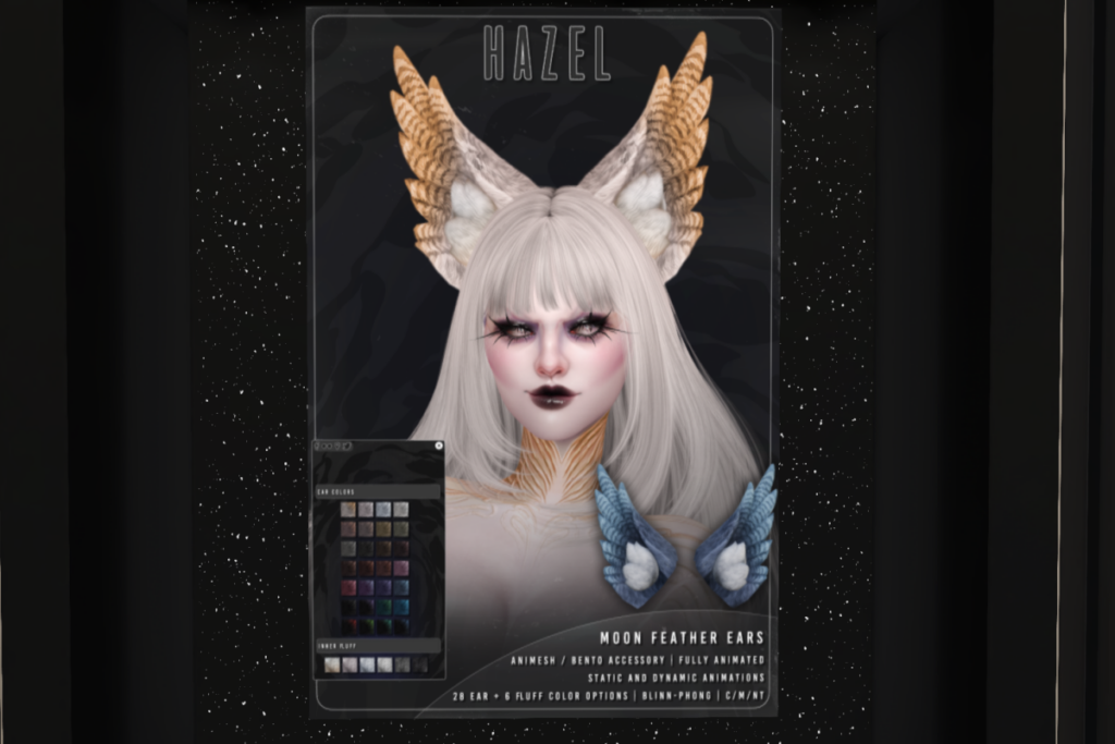 Moonfeather Ears, L$360