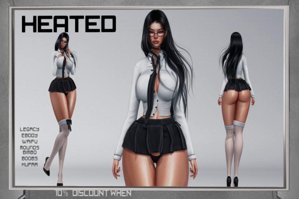 Bella Set - Inithium/Legacy/Reborn/+mods, L$275 each/L$2500 FP