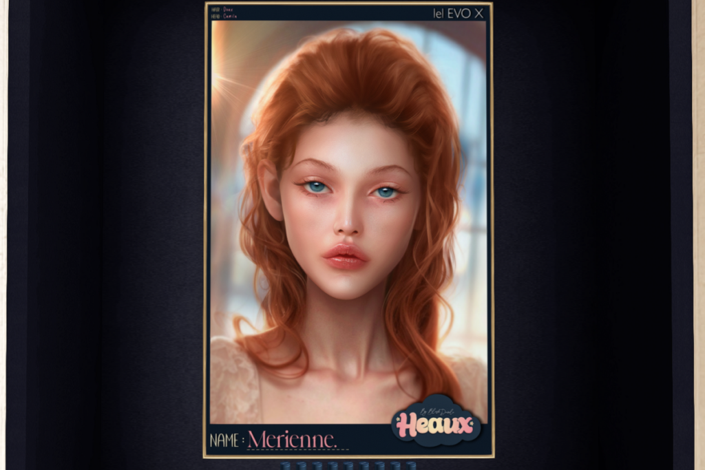 Merienne Skin - EvoX/Velour, L$799 each/L$2875 FP