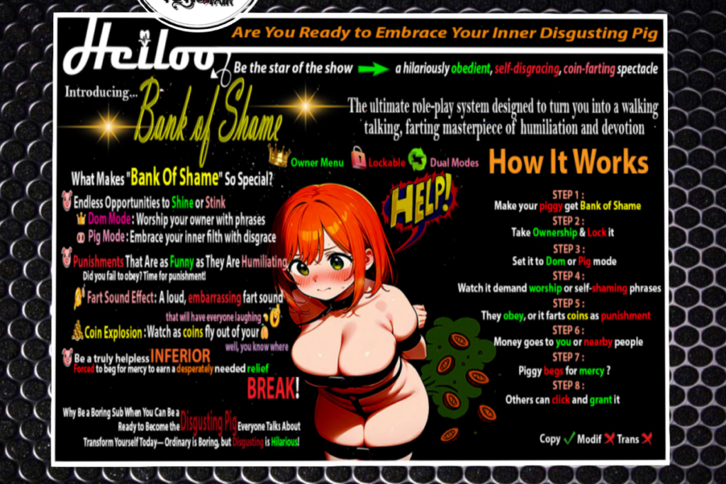 Bank of Shame, L$349