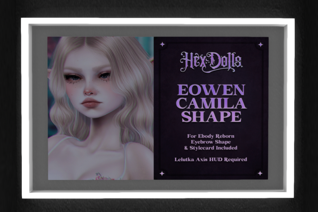 Eowen Shape - Lelutka Camila/Reborn, L$449