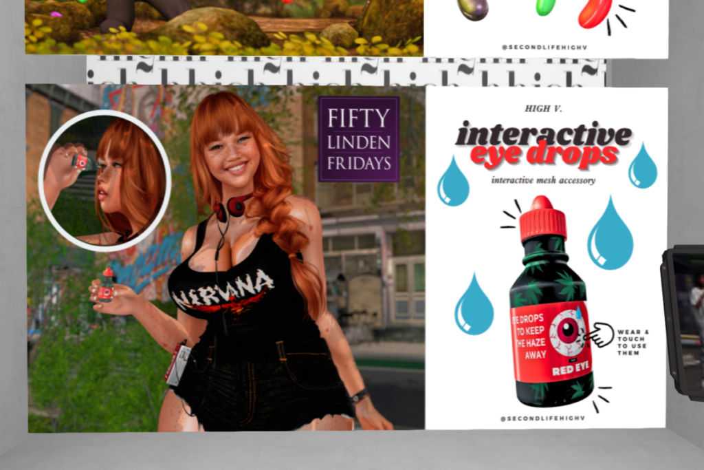 Eye Drops	&lt;a href=&quot;http://maps.secondlife.com/secondlife/Fart/143/152/33&quot; target=&quot;_blank&quot;&gt;Teleport&lt;/a&gt;