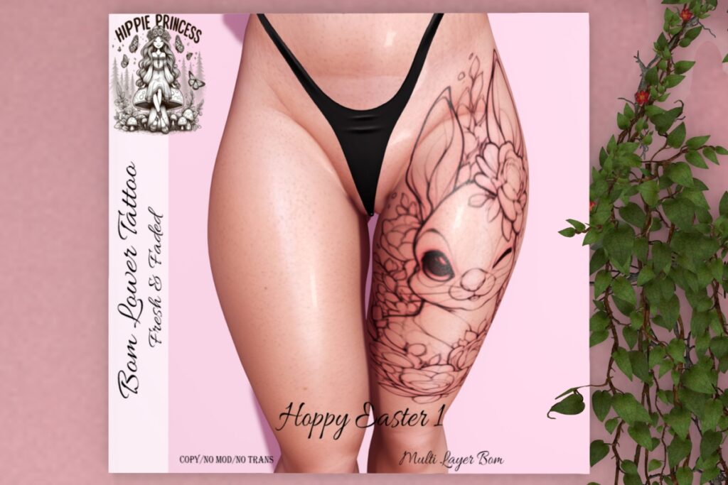 Hoppy Easter 1 Tattoo - BOM, L$100