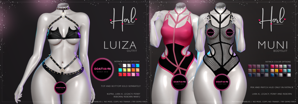 Luiza Outfit - Inithium/Legacy/MaitreyaX/Reborn/+mods | Muni Bodysuit - Legacy/MaitreyaX/Reborn/+mods