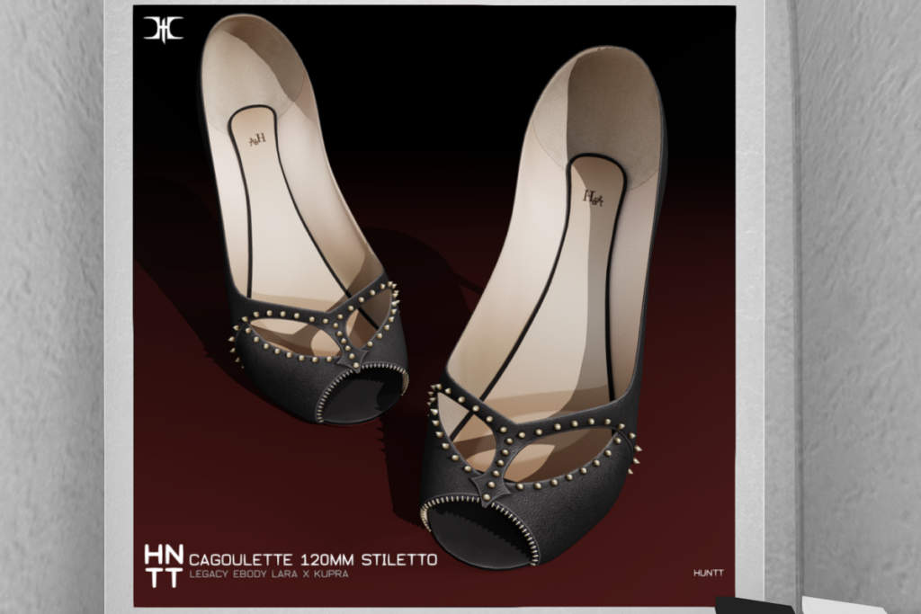 Cagoulette 120MM Stiletto - Inithium/Legacy/MaitreyaX/Reborn, L$265 each/L$999 FP
