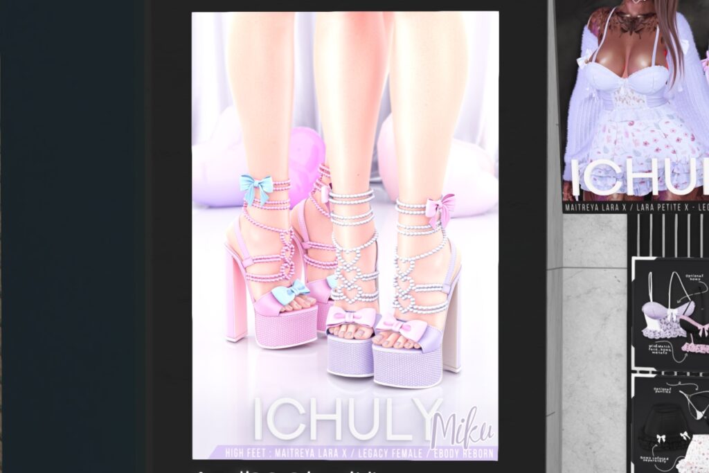 Mika Heels - Legacy/MaitreyaX/Reborn, L$499 FP