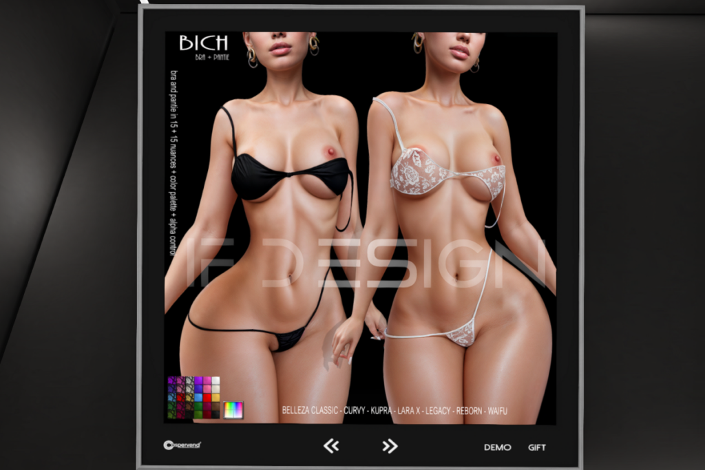 Bich Bra &amp; Pantie - GenX/Inithium/Legacy/MaitreyaX/Reborn/+mods, L$199