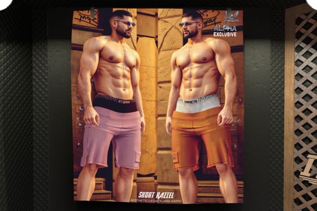 Raziel Shorts - Aesthetic/Jake/Kario/Legacy, L$250 each/L$2500 FP