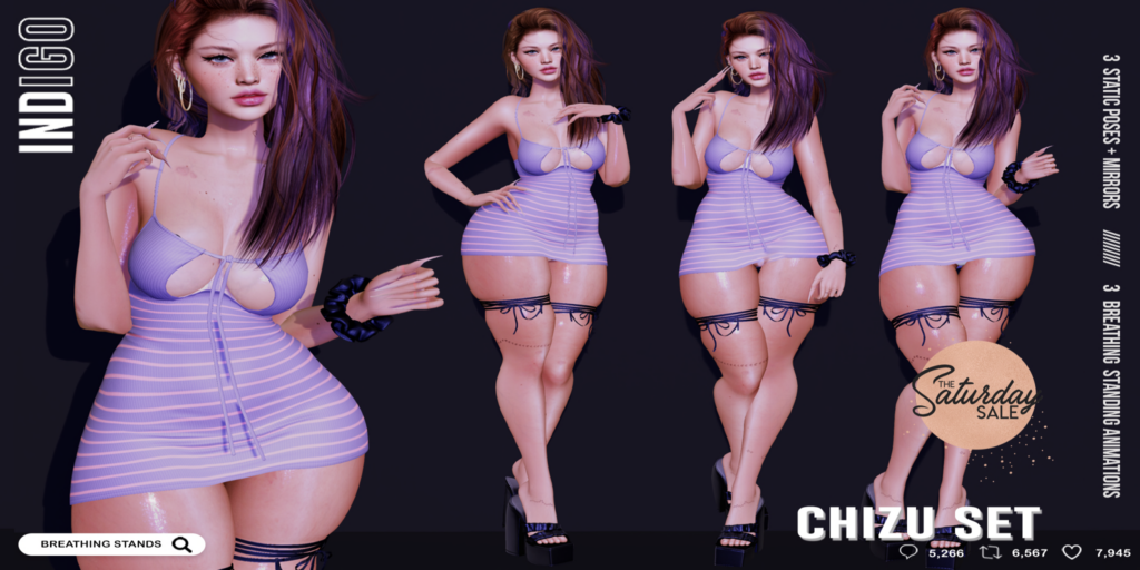 Chizu Set Poses	&lt;a href=&quot;http://maps.secondlife.com/secondlife/Palmetta/140/32/1698&quot;&gt;Teleport&lt;/a&gt;