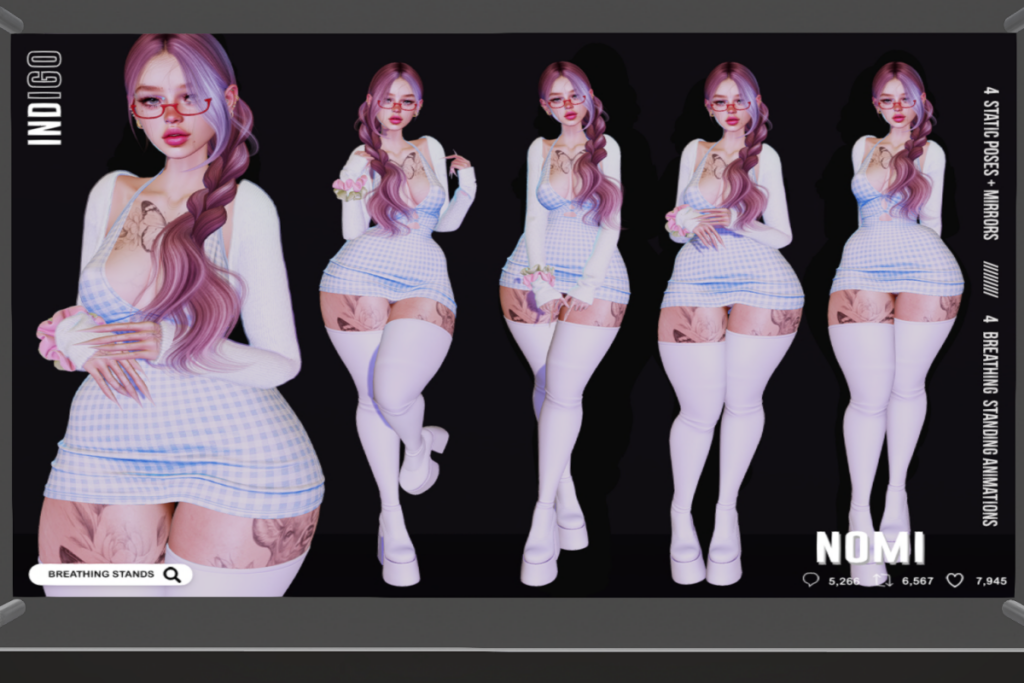 Nomi Poses, L$299