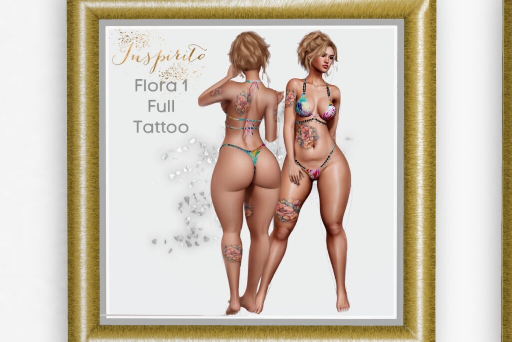 Flora 1 Tattoo - BOM, L$250