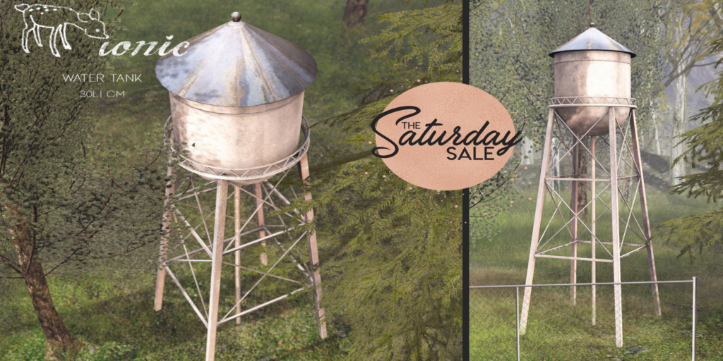 Water Tank Decor	&lt;a href=&quot;http://maps.secondlife.com/secondlife/Rayne%20and%20PetitChat/126/185/1200&quot;&gt;Teleport&lt;/a&gt;