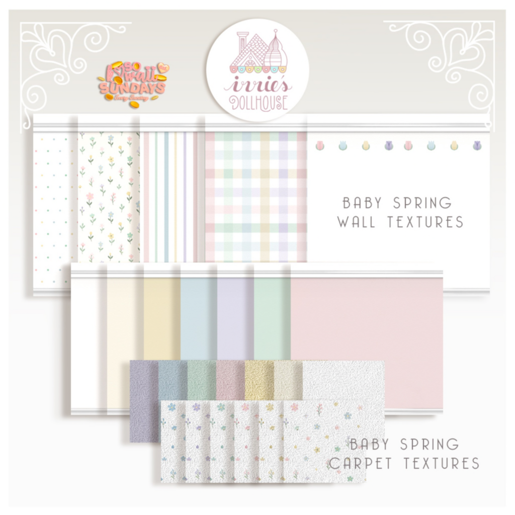 Baby Spring Textures	&lt;a href=&quot;http://maps.secondlife.com/secondlife/Valtina/211/211/3032&quot;&gt;Teleport&lt;/a&gt;