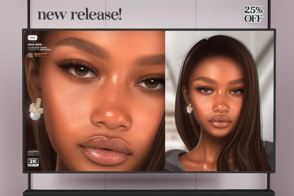 Kaia Skin - EvoX, L$790 each/L$1628 FP