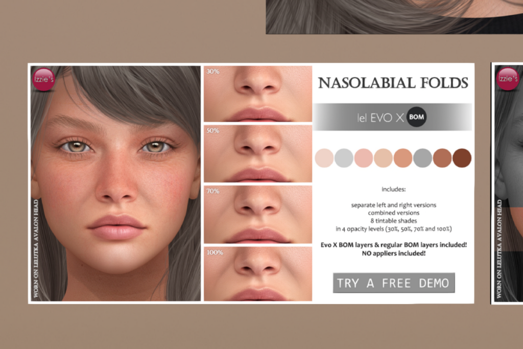 Nasolabial Folds - Evo X, L$149