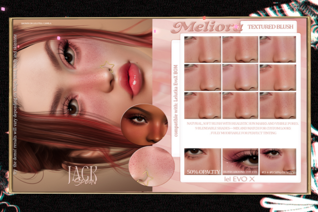 Meliora Texture Blush - EvoX, L$199