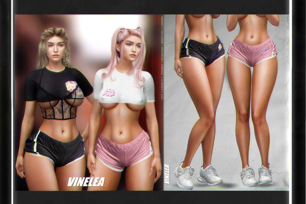 Vinele Shirt and Shorts - Legacy/MaitreyaX/Reborn/+mods, L$239 each/L$999 each FP