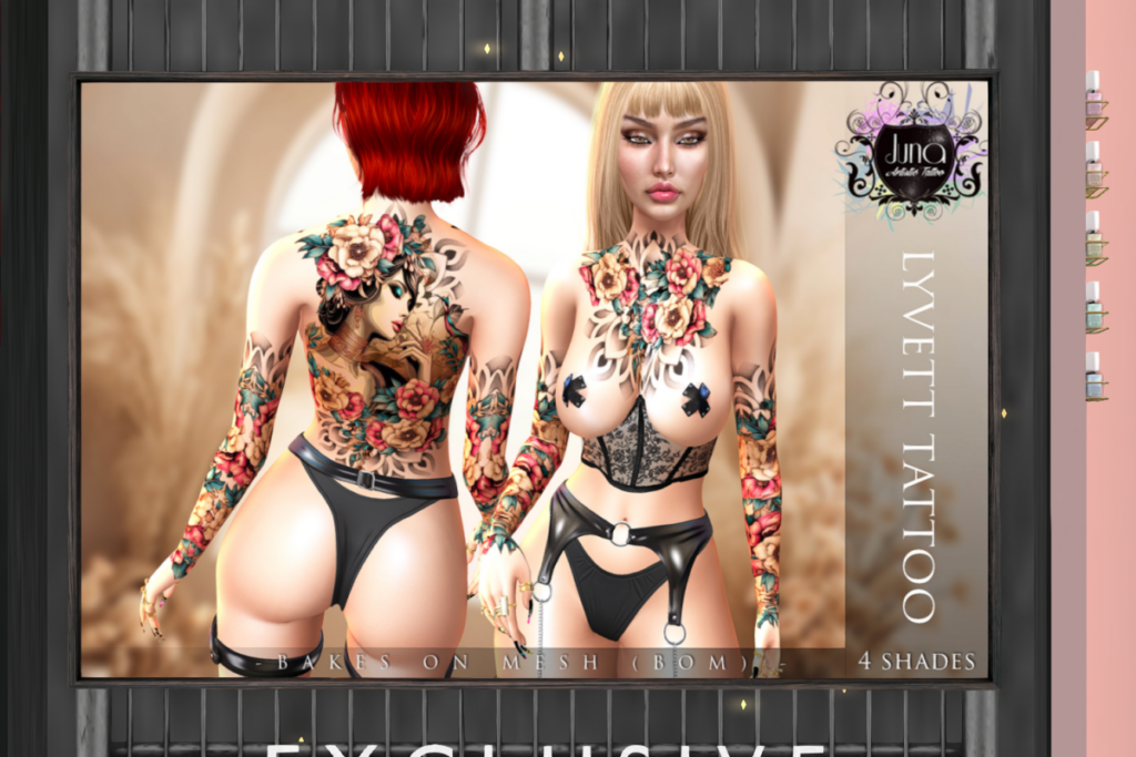 Lyvett Tattoo, L$239