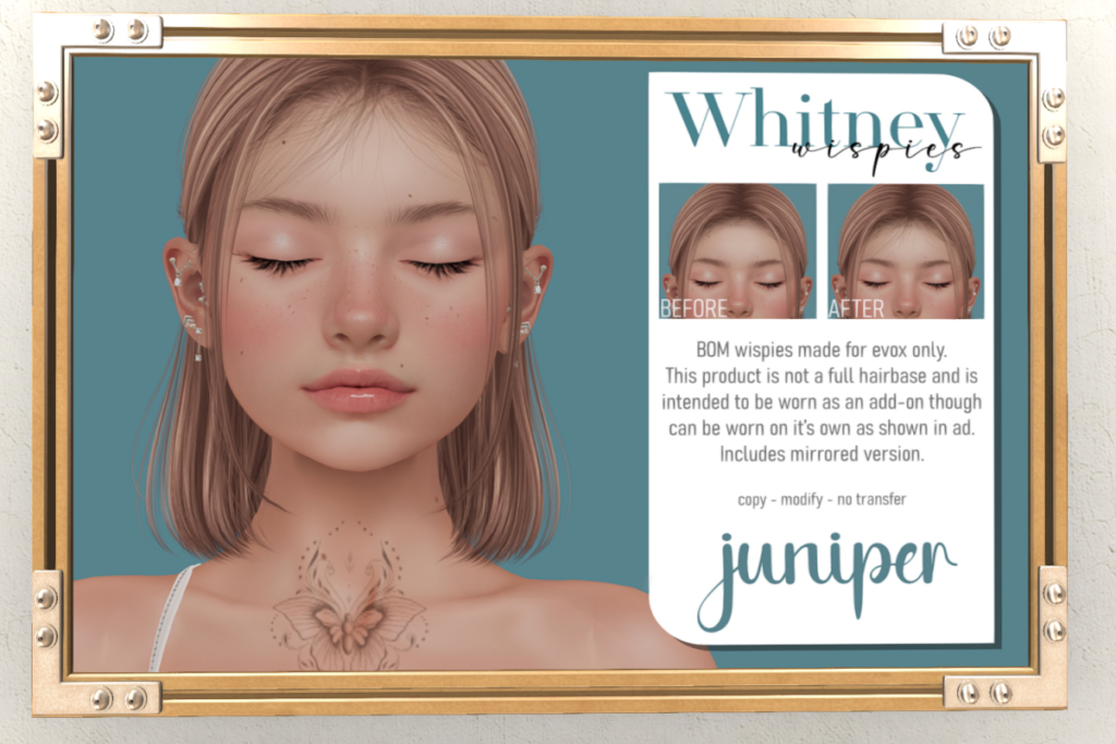 Whitney Wispies - EvoX, L$195
