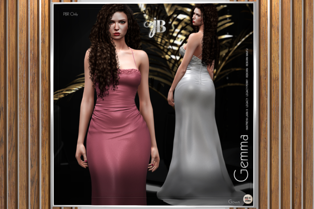 Gemma Dress - Legacy/MaitreyaX/Reborn/+mods, L$599 each/L$2499 FP