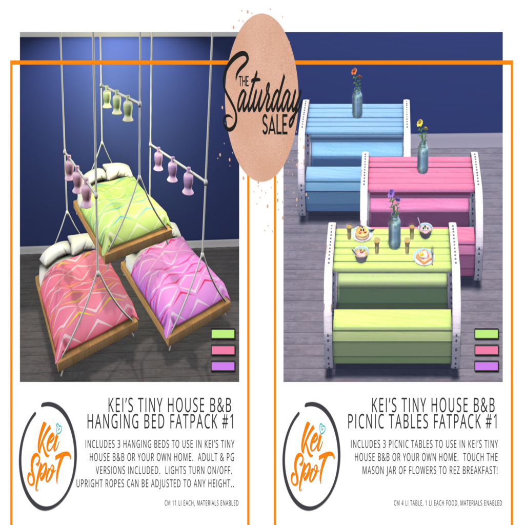 Tiny House B&amp;B Hanging Bed	&lt;a href=&quot;http://maps.secondlife.com/secondlife/Hardrada/90/104/3801&quot;&gt;Teleport&lt;/a&gt;