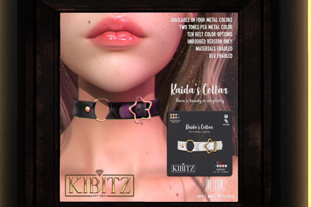 Kaida&#039;s Collar, L$299 each/L$763 FP