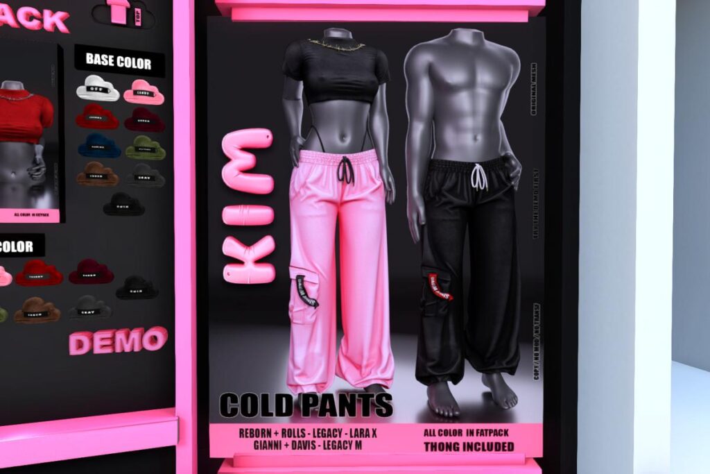 Cold Pants - Davis/Gianni/Legacy F+M/MaitreyaX/Reborn/+mods, L$299 each/L$1999 FP