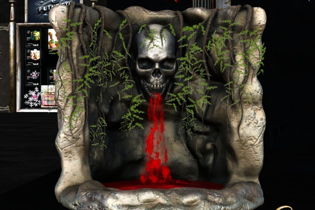 Fuente Calavera Selva Decor, L$500