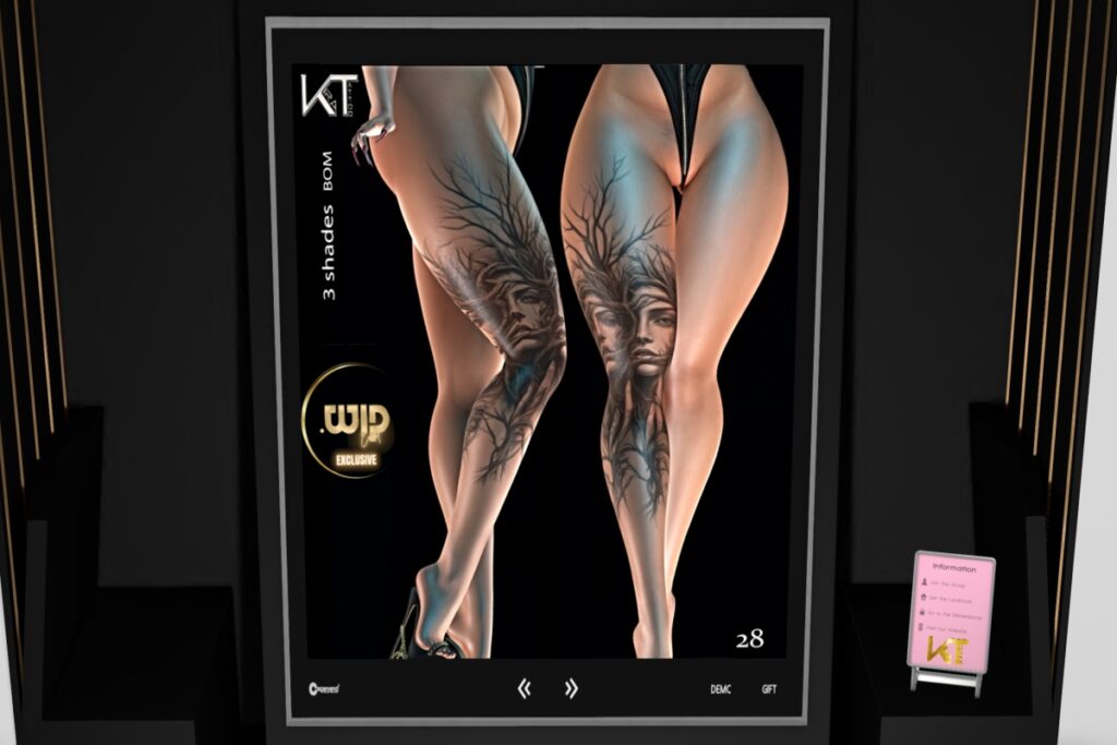 28 Tattoo - BOM, L$250
