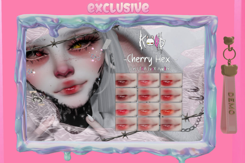 Cherry Hex Lips - EvoX, L$250